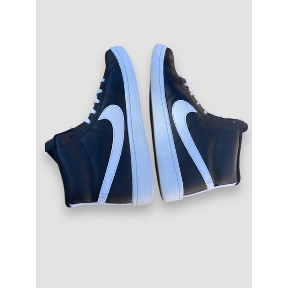 Mens Nike COURT ROYALE 2 MID Basketball Sneakers Sz 9 Black Onyx CQ9179 001 - Picture 3 of 10